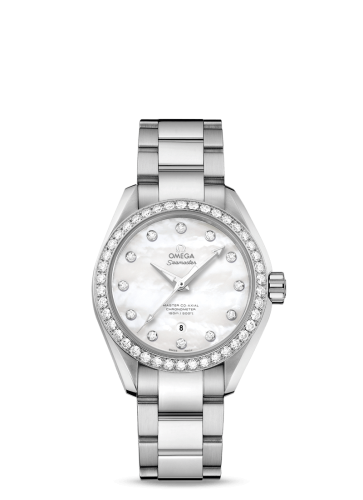 Omega Seamaster Aqua Terra 150M Master Co-Axial 34 Stainless Steel / Diamond / MOP / Bracelet